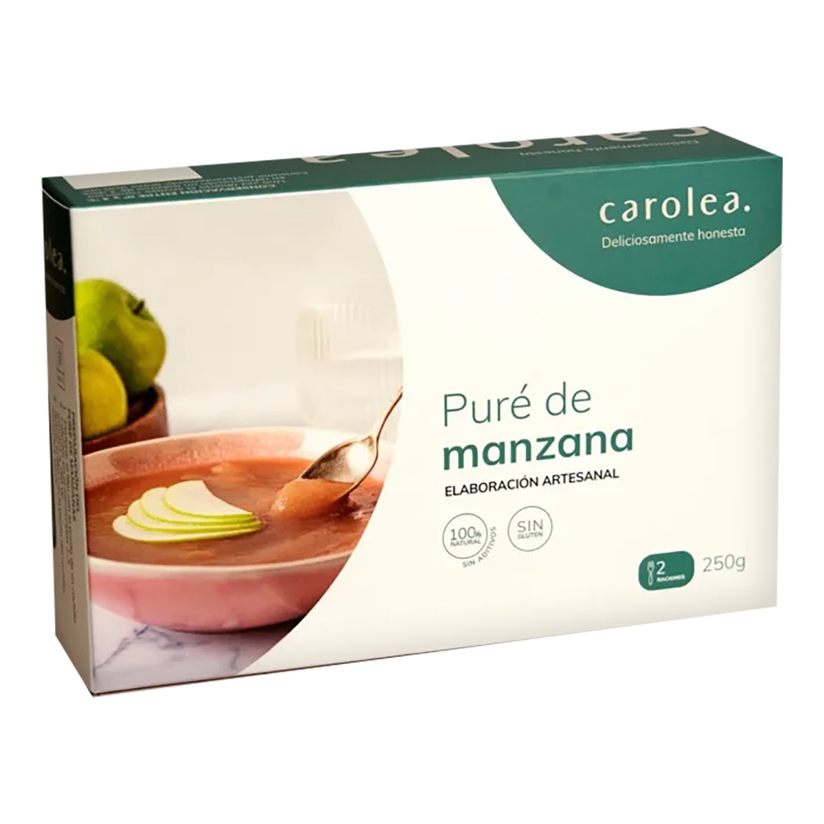 Puré de manzana Carolea 1