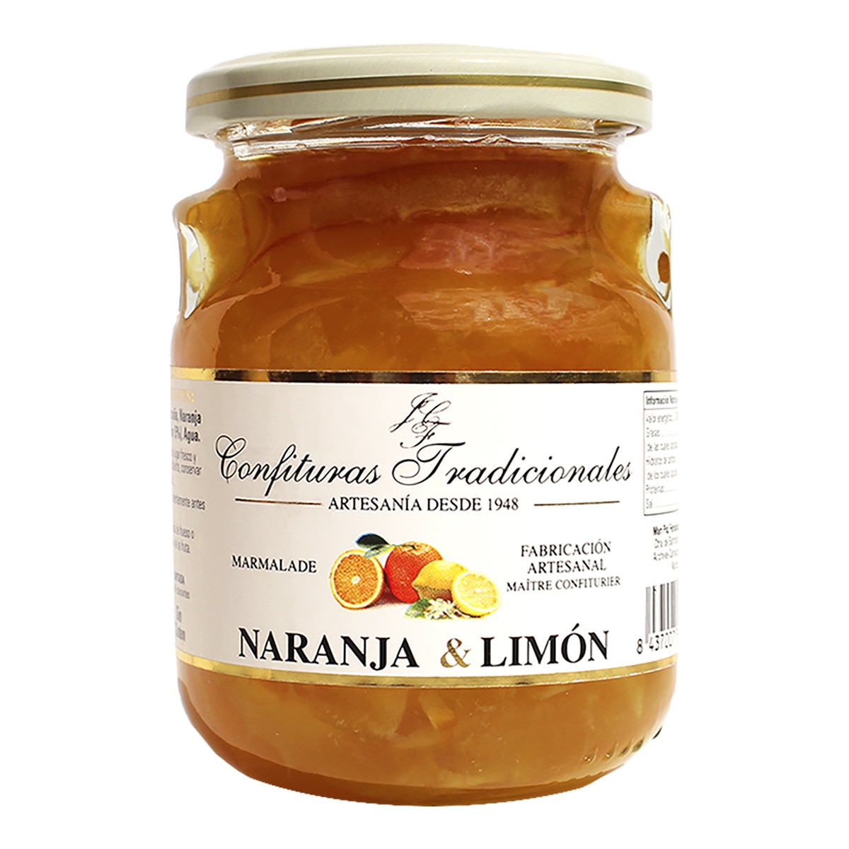 Confiture d'orange et de citron Confituras Tradicionales