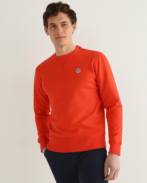 Sudadera de hombre básica roja · North Sails · El Corte Inglés
