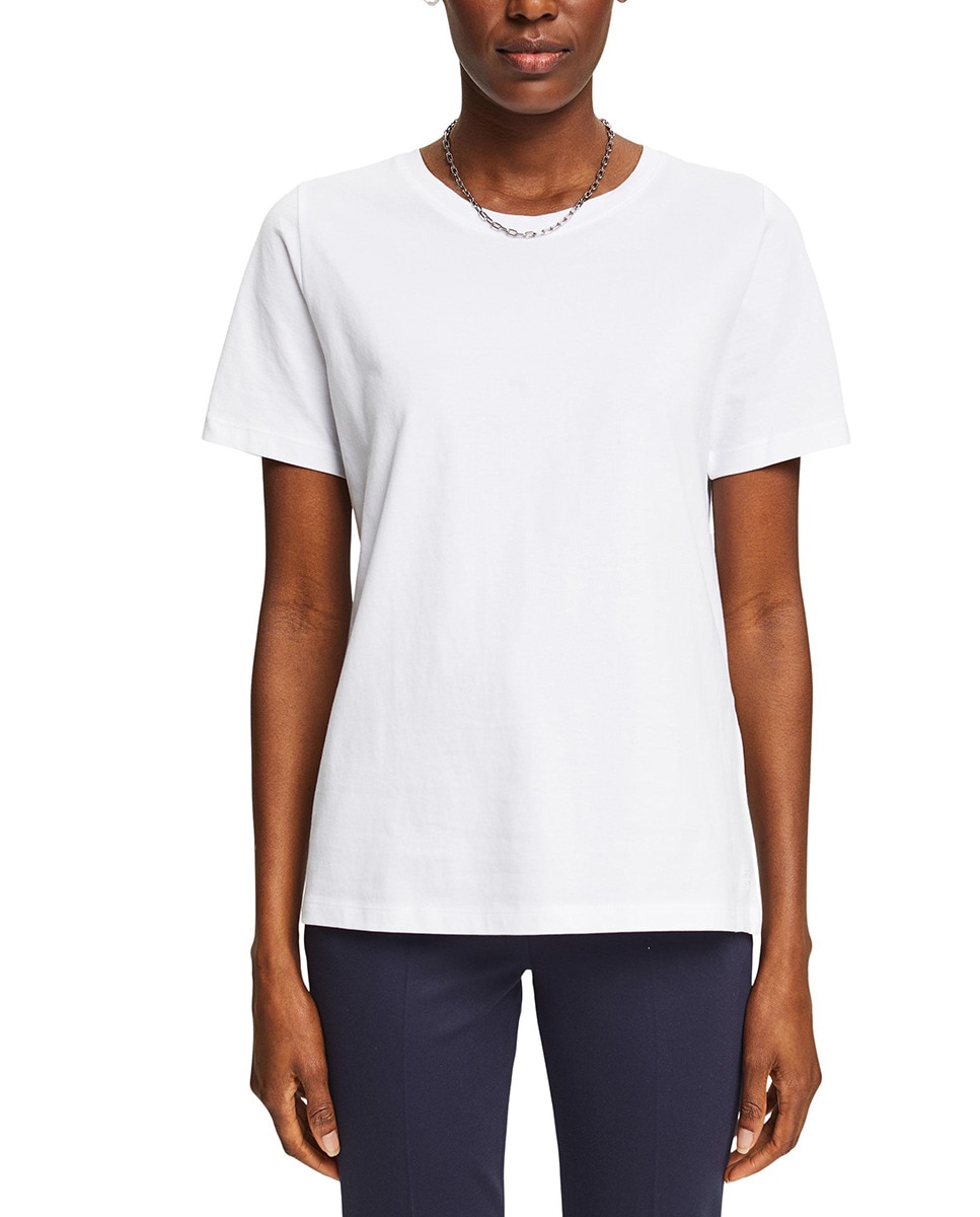 Tshirt basique uni à manches courtes BCI