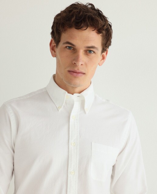 Camisa Regent Non Iron de hombre slim lisa blanca · Brooks Brothers · El  Corte Inglés