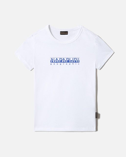 Camiseta de niño con cuello redondo y manga corta · Napapijri · El Corte  Inglés