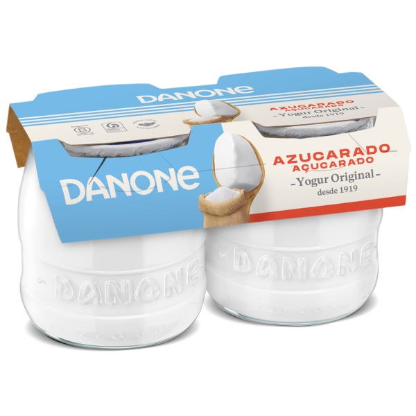 Iogurte Natural Açucarado Pack 2 embalagem 130 g