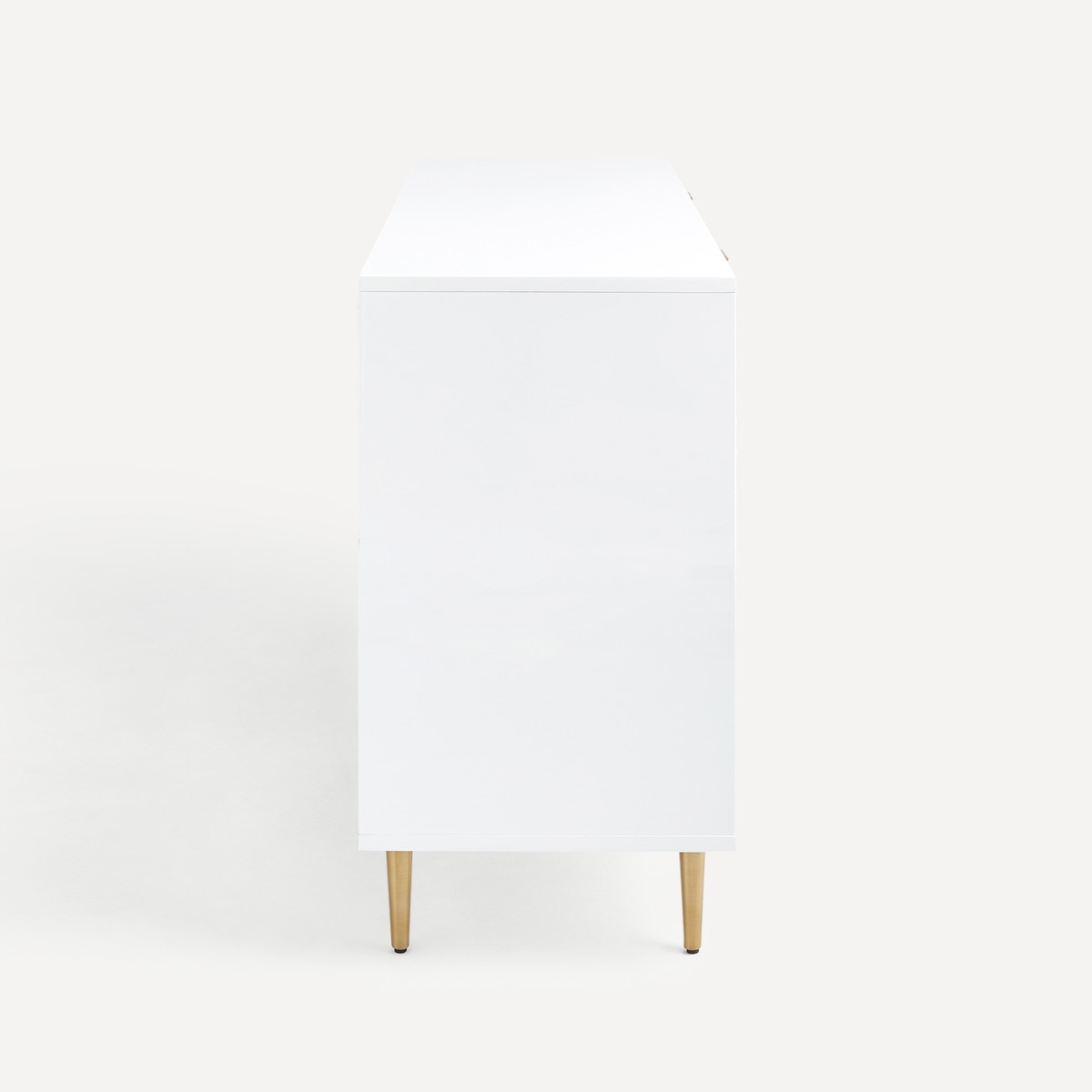 Cómoda dupla com 6 gavetas Cubic Branco-4