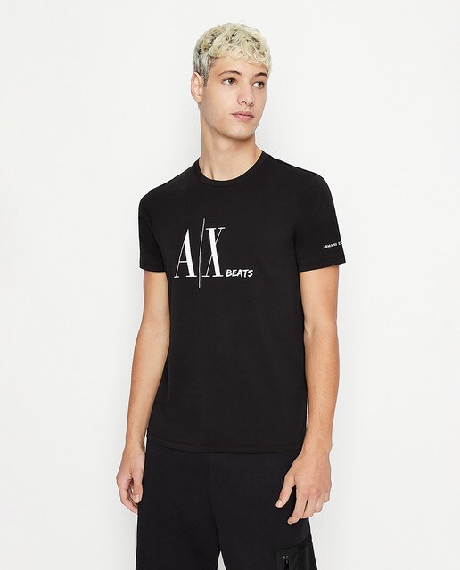 camiseta armani exchange hombre