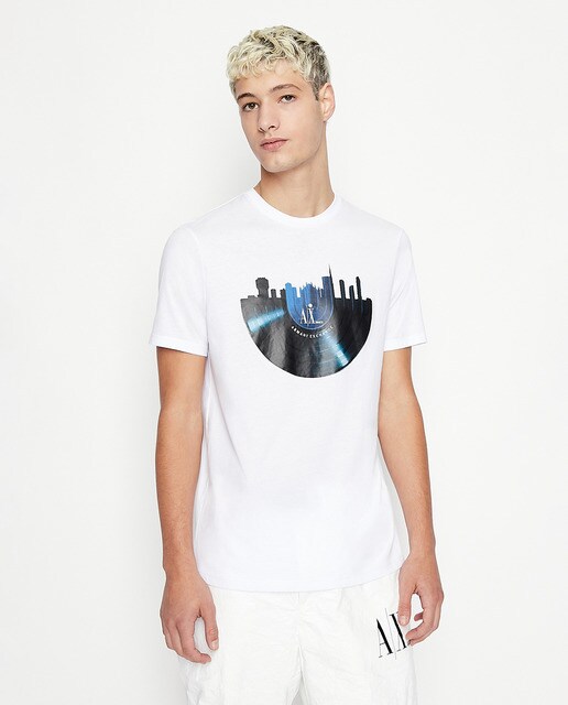 camiseta armani exchange hombre