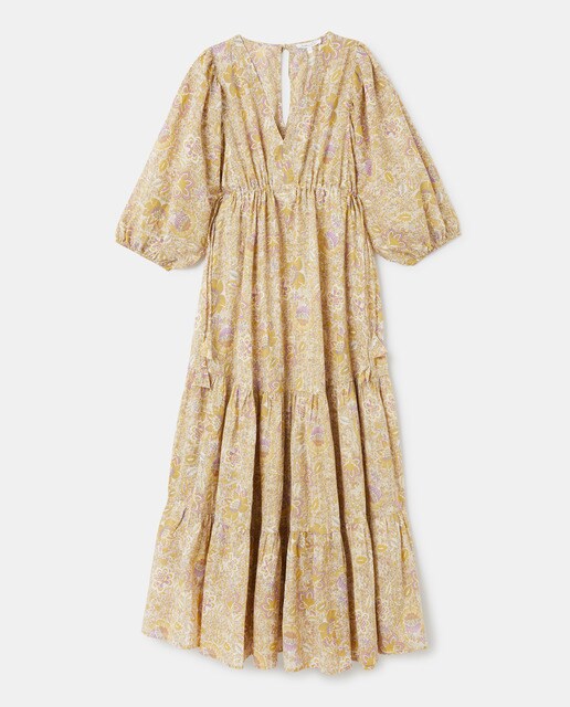 Vestido largo con volumen · Southern Cotton · El Corte Inglés