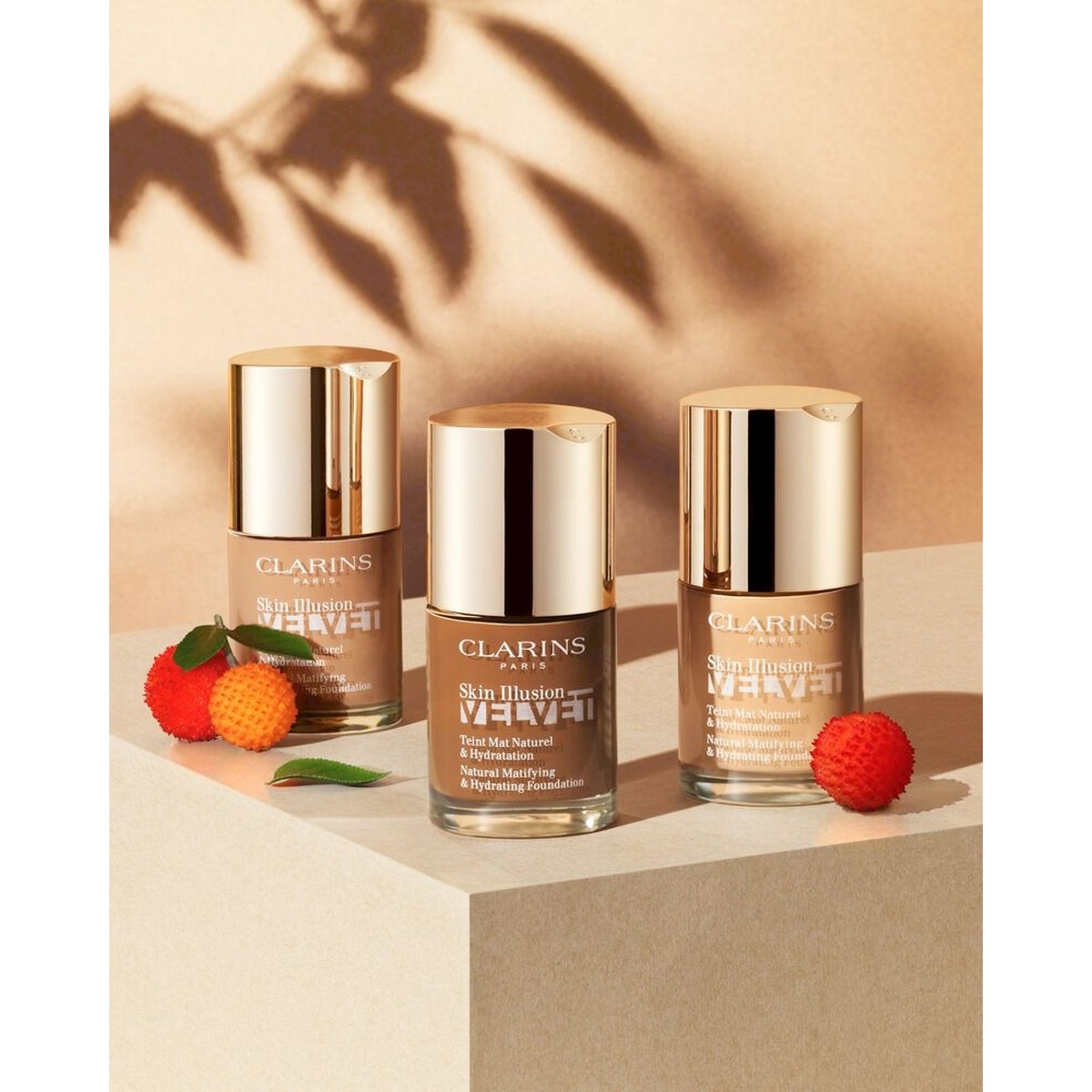 Base de Maquilhagem Skin Illusion VELVET 30ml Clarins 114N-6