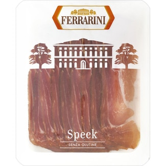 speck italiano en lonchas sin gluten envase 90 g - Ferrarini