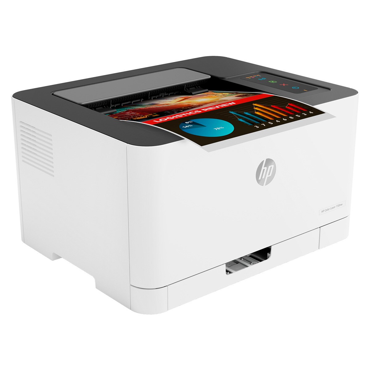 Impresora láser color HP Color Láser 150nw, Wi-Fi Blanco-3