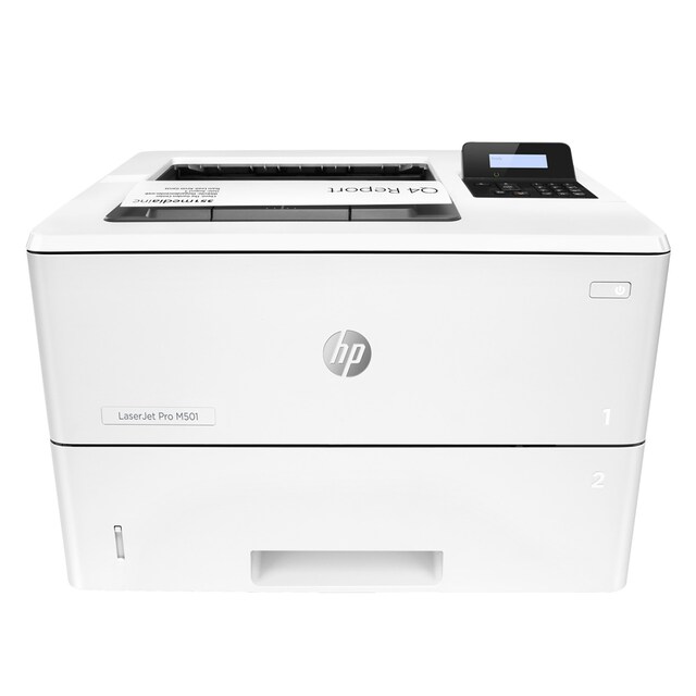 Imagen 0 de Impresora HP LaserJet Pro M501dn, USB, Ethernet, hasta 40 ppm, bandeja hasta 350 hojas, doble cara, HP Smart