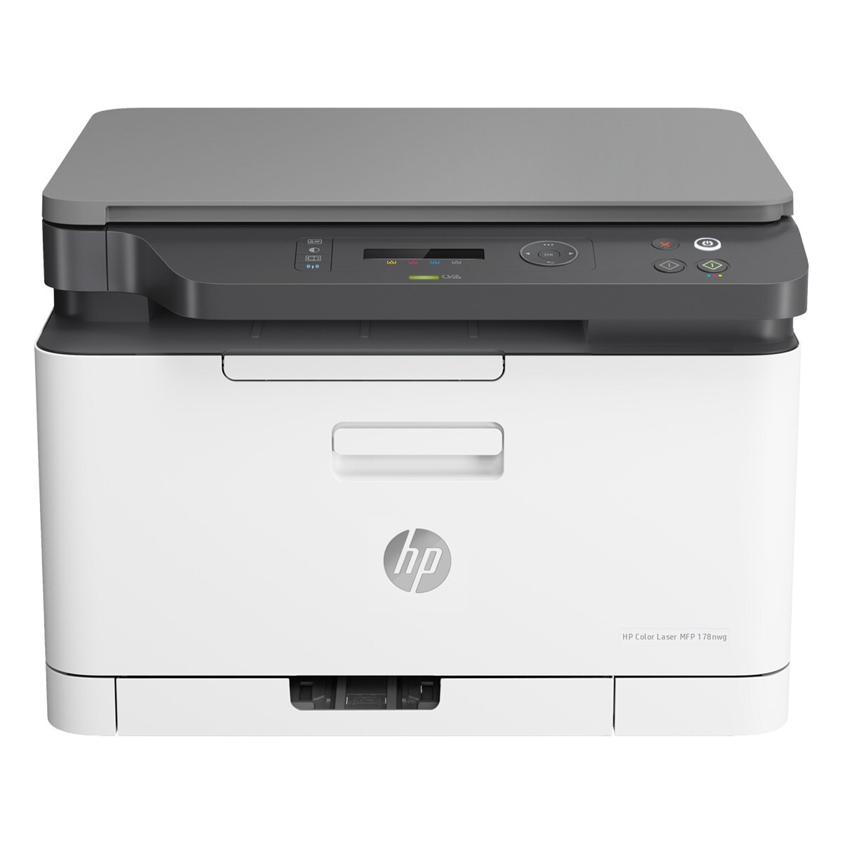Impresora láser multifunción color HP Color Laser 178nw, Wi-fi, copia, escanea Blanco-1
