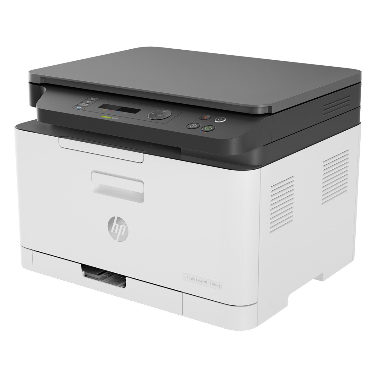 Impresora láser multifunción color HP Color Laser 178nw, Wi-fi, copia, escanea Blanco-2