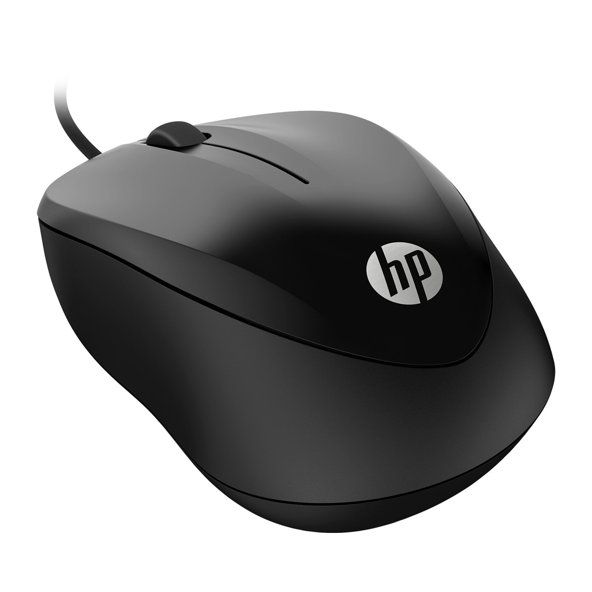 Ratón óptico con cable HP 1000 Negro-5