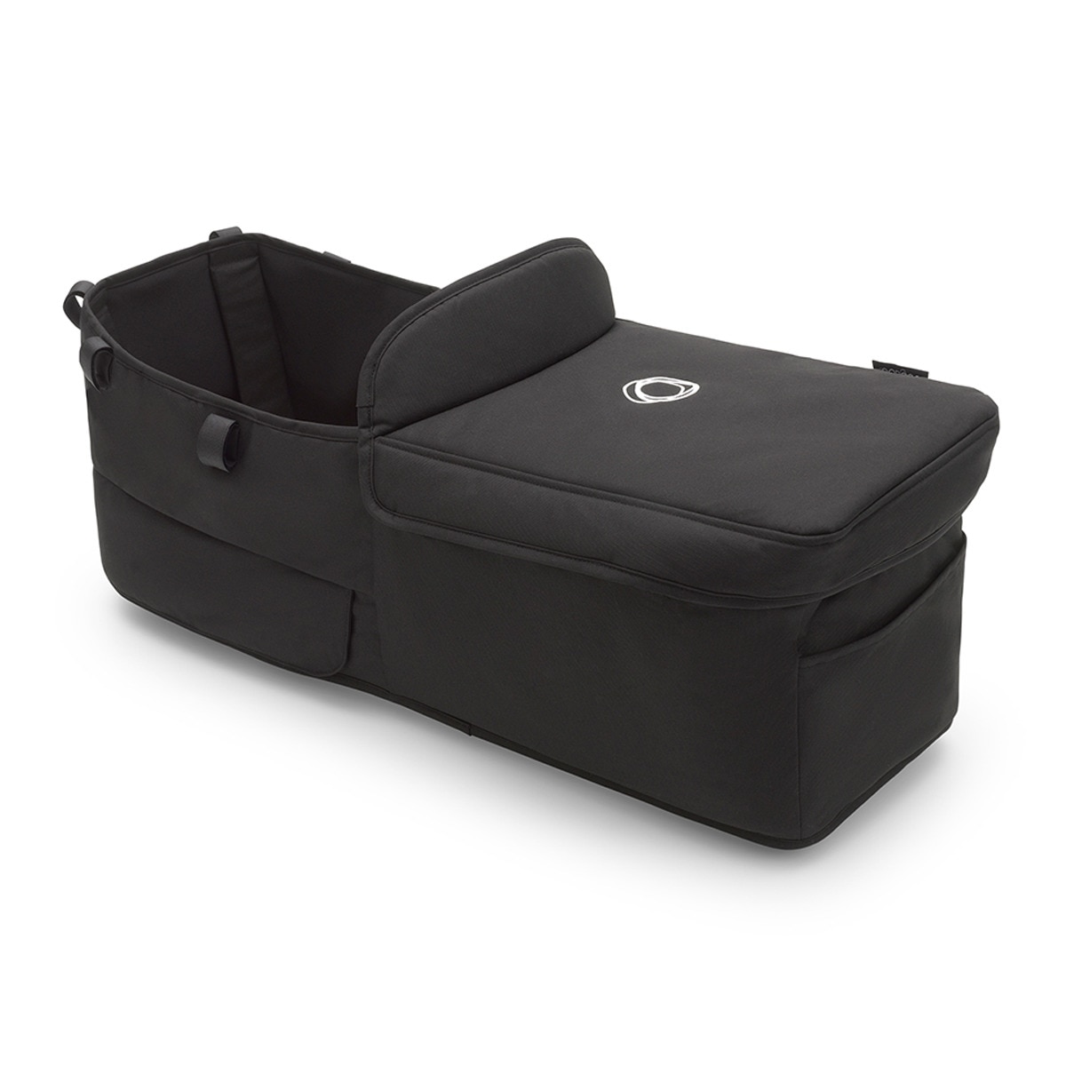Carro de bebé Bugaboo Donkey 5 Twin Mix Match con capota, pack de extensión y funda de capazo negro/blanco niebla/negro medianoche Blanco-3