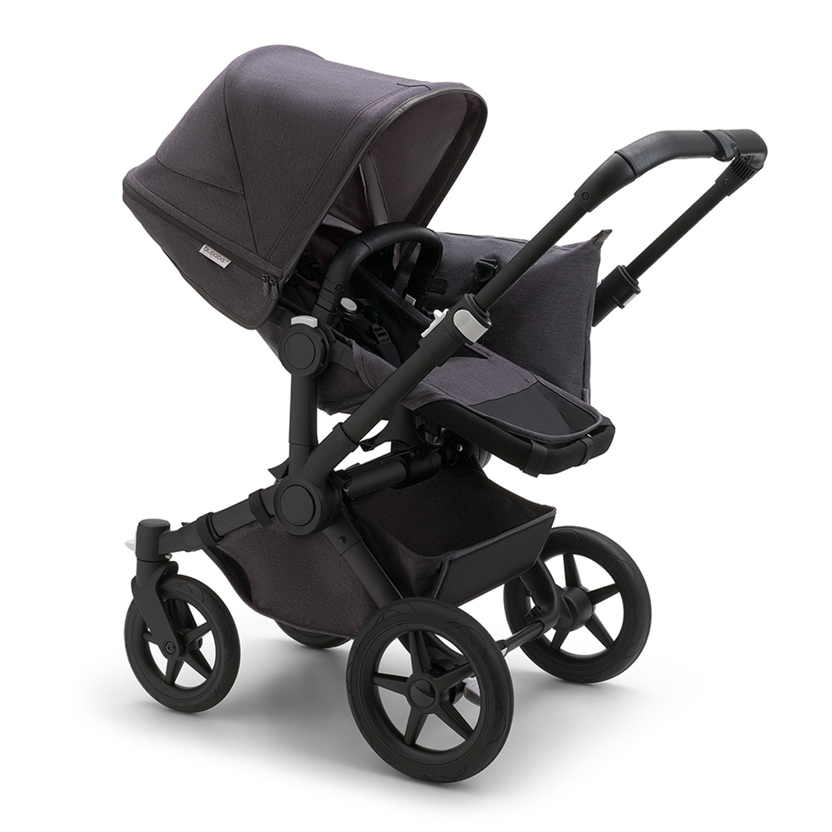 Carrinho de passeio macacão Mineral Completo Donkey 5 preto/preto lavado Preto-2