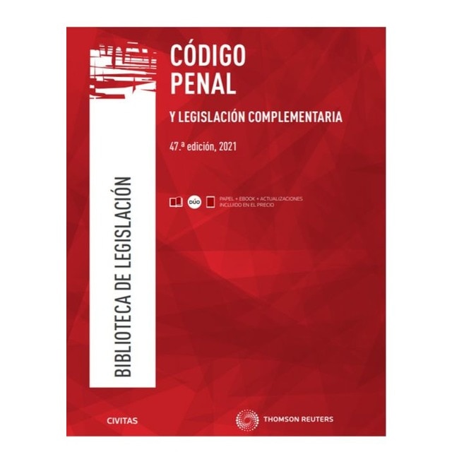 Código Penal y Legislación Complementaria (Papel + e-book) 1