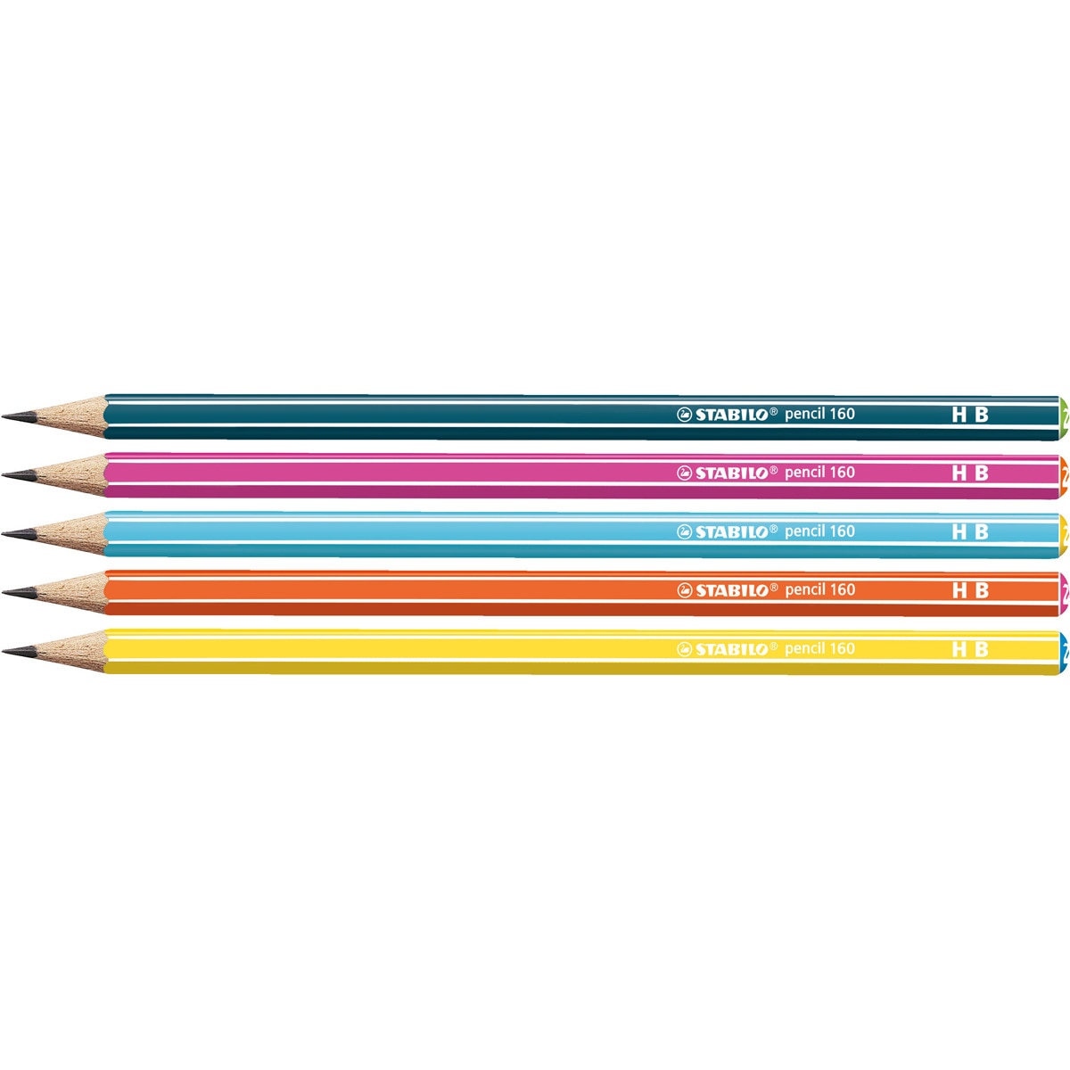 Lápiz Escolar Hexagonal pencil 160 STABILO Rosa Rosa-2
