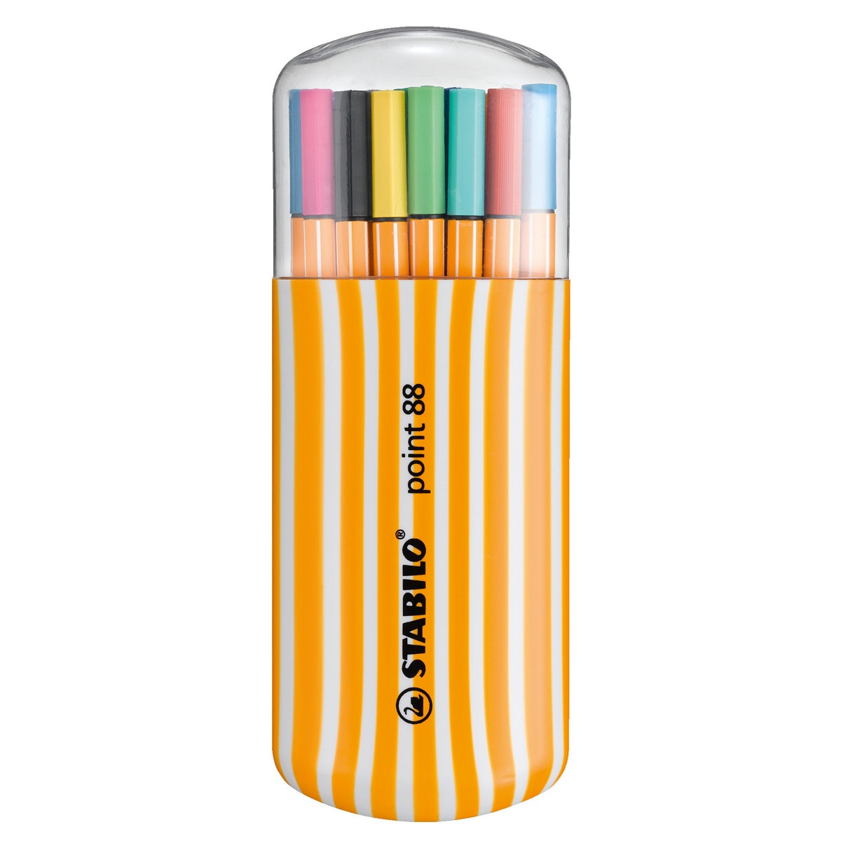 Imagen 0 de Pack Zebrui de 20 Rotuladores Punta Fina point 88 STABILO Multicolor