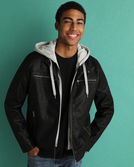 Biker de Abrigos y Chaquetas para Hombre de River Island | FASHIOLA.es