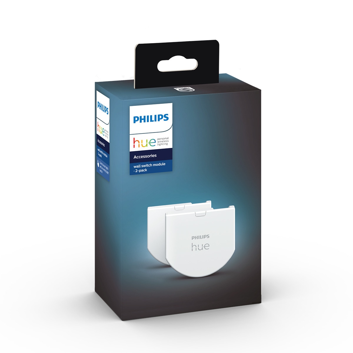Interruptor de pared Philips Hue pack de 2 Blanco-2