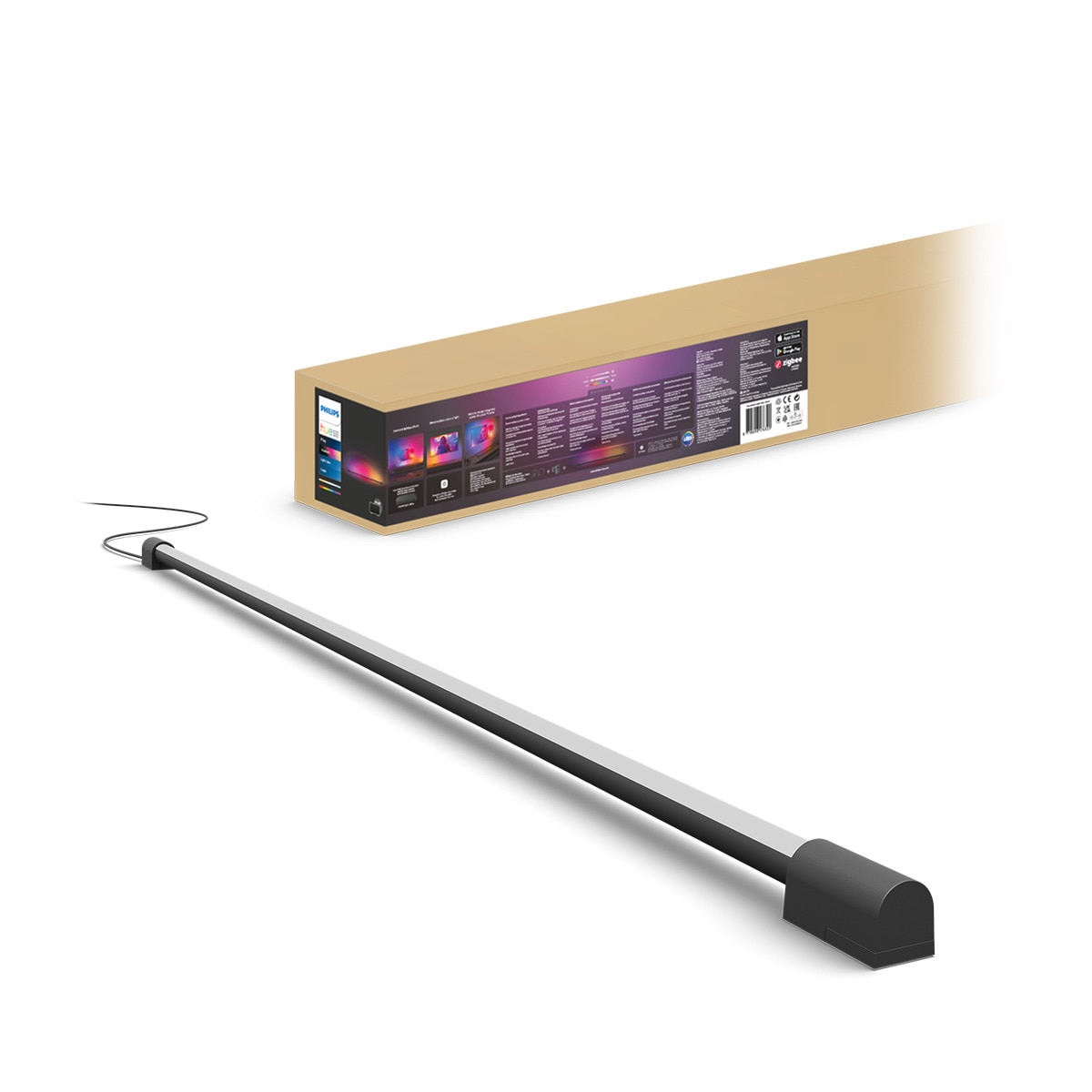Tubo LED inteligente Play gradient grande Negro Negro-2