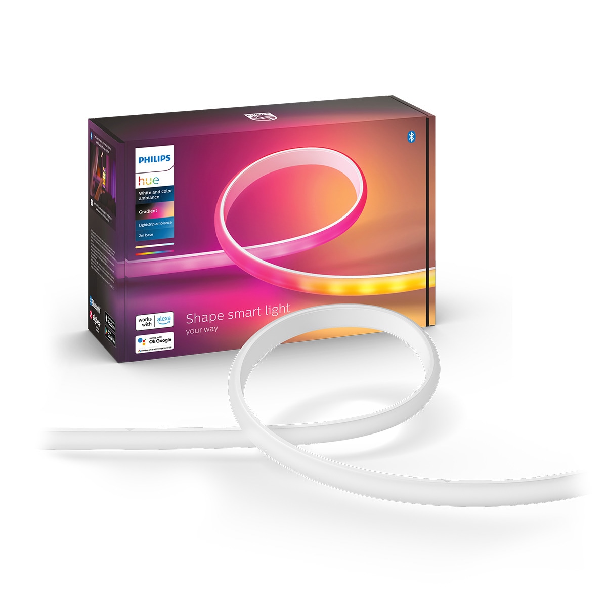 Tira LED Philips Gradient Lightstrip Kit Básico 2 metros Blanco-3