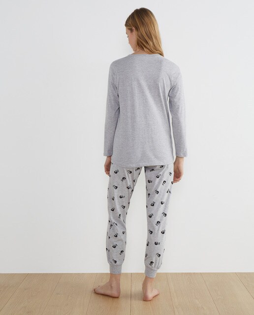 Pijama completo de mujer con estampado de viñetas de Mafalda · Easy Wear · El  Corte Inglés