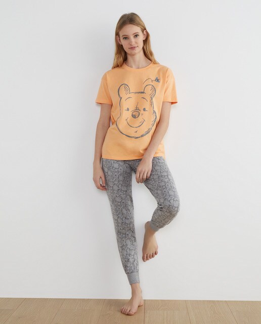 Camiseta de pijama de mujer con estampado Winnie the Pooh · Easy Wear · El  Corte Inglés