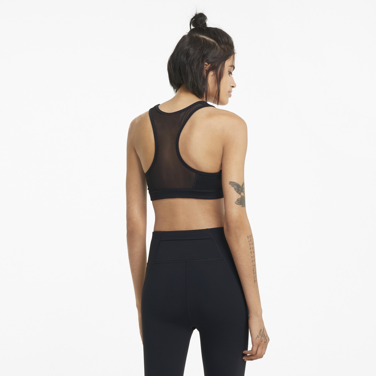Top de mulher Mid Impact 4Keeps Bra Puma Preto-4