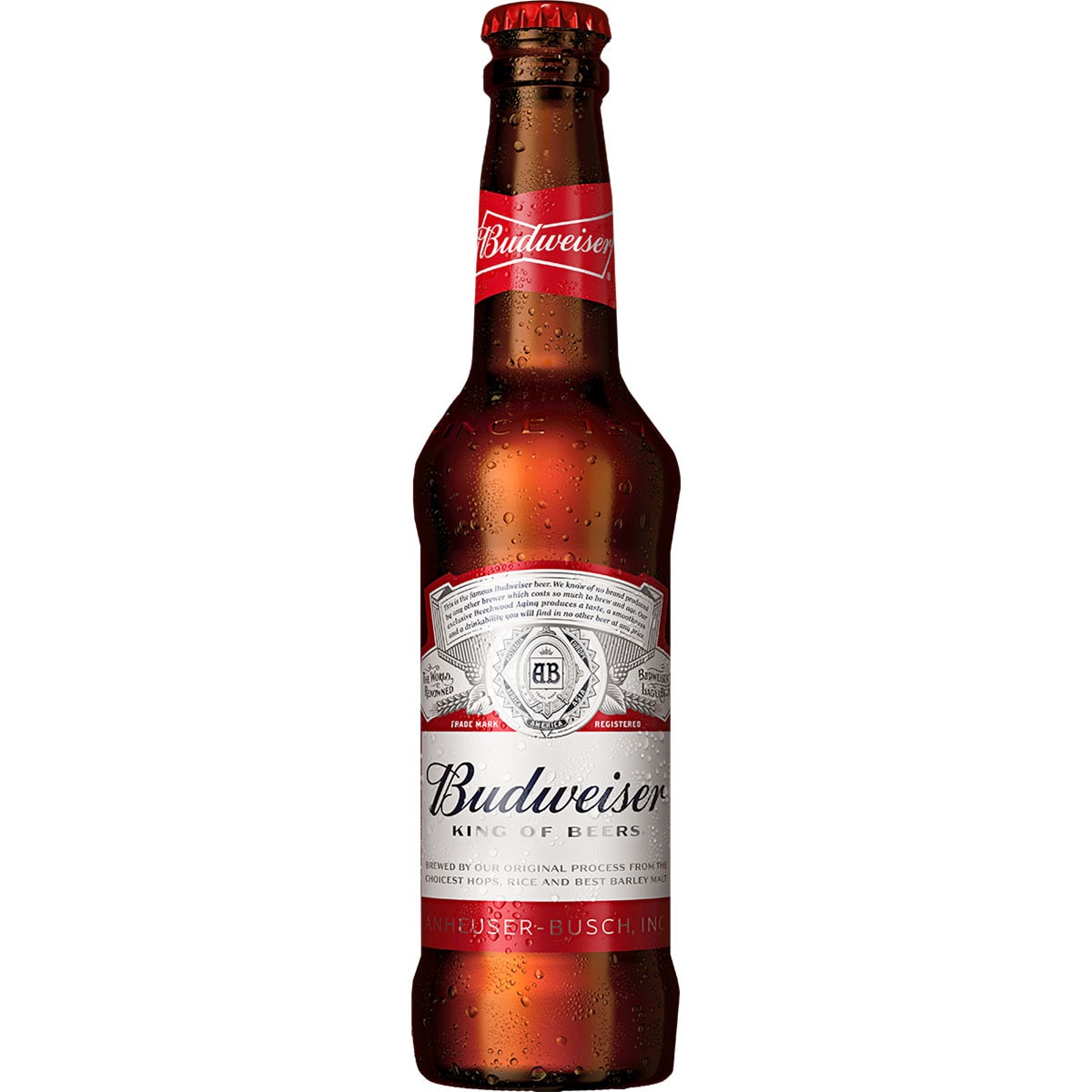 cerveza rubia estadounidense botella 33 cl