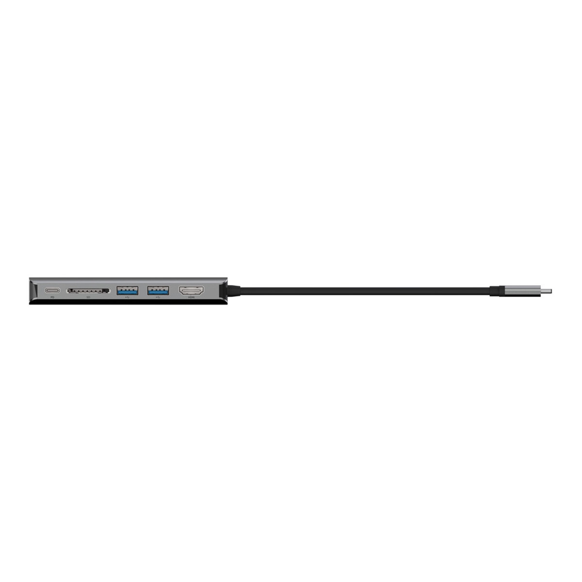 Hub multipuerto Belkin USB-C 6 en 1 Gris-4