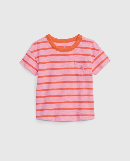 Imagen 0 de Camiseta de bebe niño con bolsillo