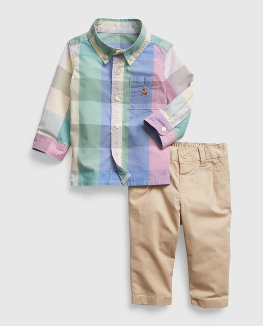 Conjunto de pantalón y camisa de bebé · GAP · El Corte Inglés