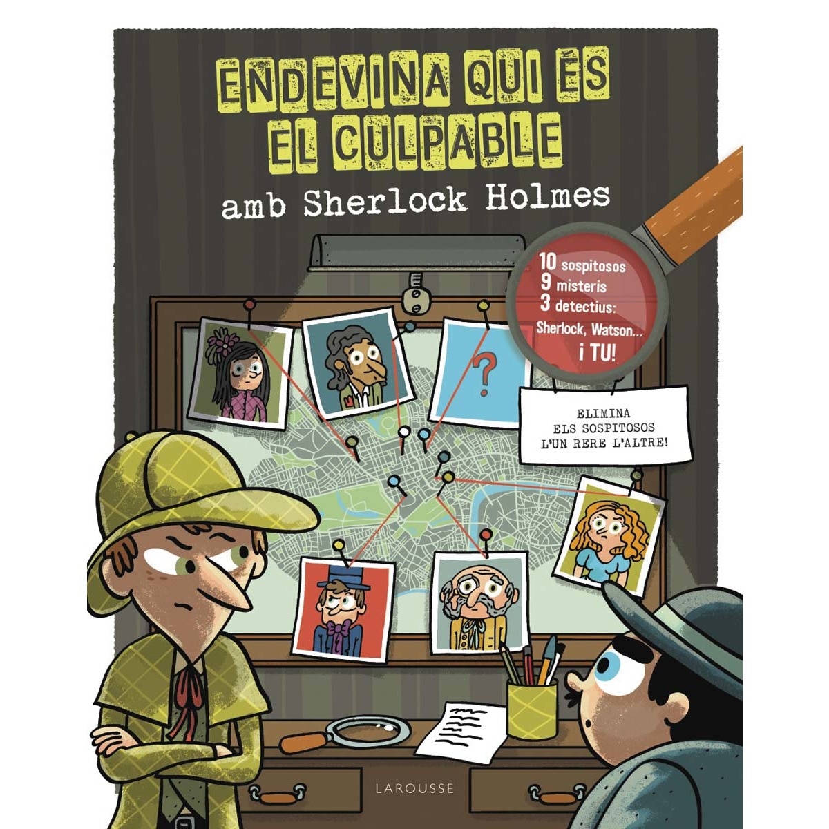 Imagem 0 de Endevina qui és el culpable. Sherlock Holmes (Capa mole com abas)