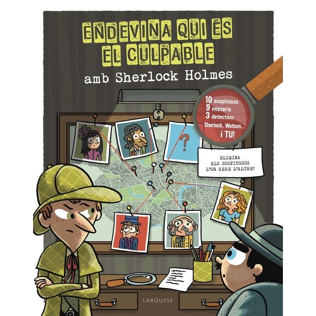 Imagen 0 de Endevina qui és el culpable. Sherlock Holmes  (Tapa blanda con solapas)