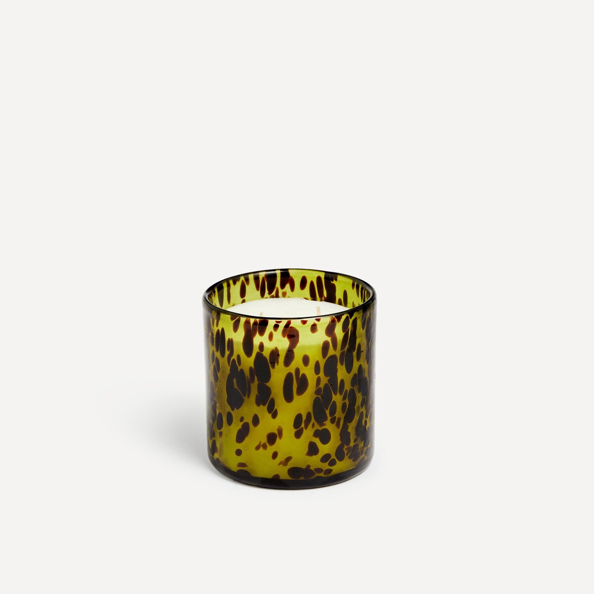 Photophore avec bougie parfumée citron Carey et basilic