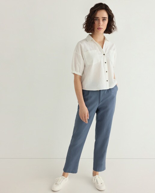 Comprar Camisa mujer manga corta rustica · Unit · Hipercor