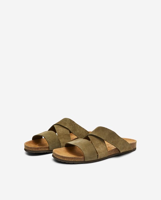Sandalia de hombre de piel · Selected · El Corte Inglés