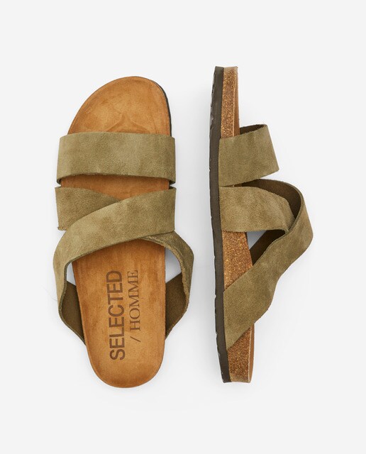 Sandalia de hombre de piel · Selected · El Corte Inglés