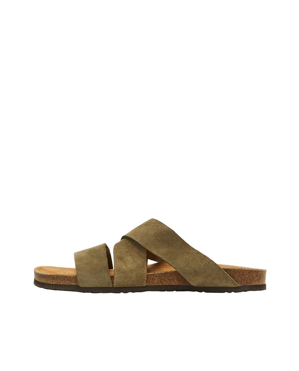Sandalia de hombre de piel · Selected · El Corte Inglés