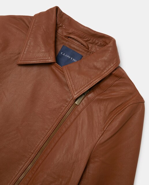 Cazadora biker de mujer de 100% piel · Lloyd's · El Corte Inglés
