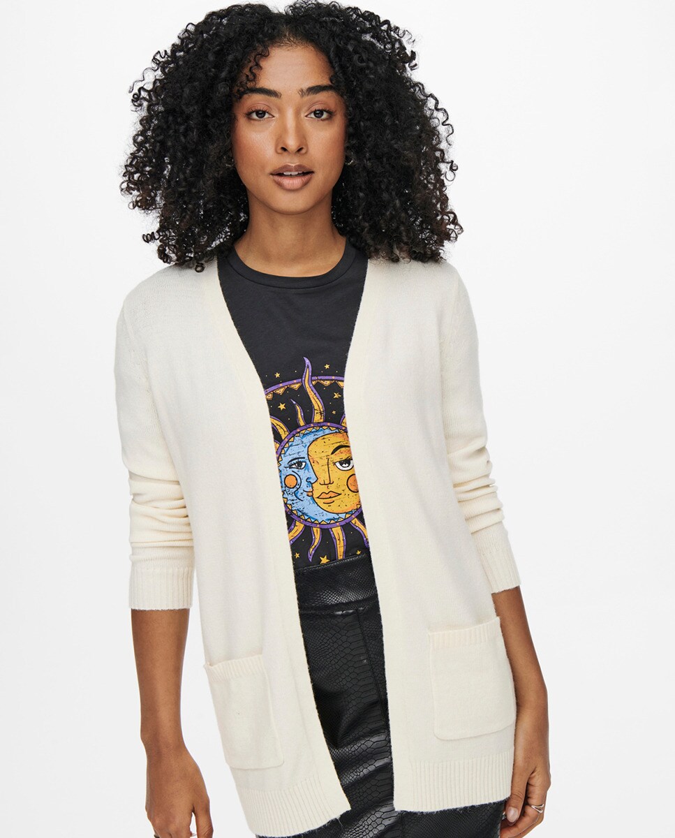 Chaqueta de mujer de punto y manga larga · Only · El Corte Inglés