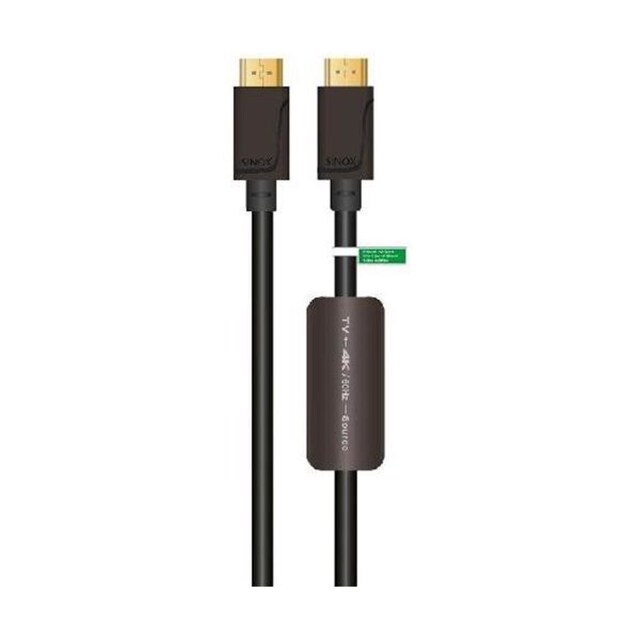 Imagem 0 de Cabo HDMI SINOX  A M - HDMI A M, 4K In Line Repeater