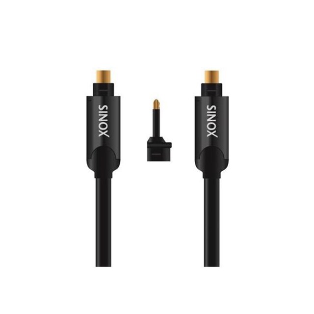 Imagem 0 de Cabo SINOX SHD Ultra Otico Toslink M - M +Adap 3.5mm, 1,5m