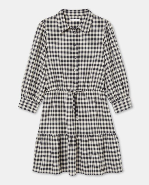 Vestido camisero con cuadros vichy · Easy Wear · El Corte Inglés