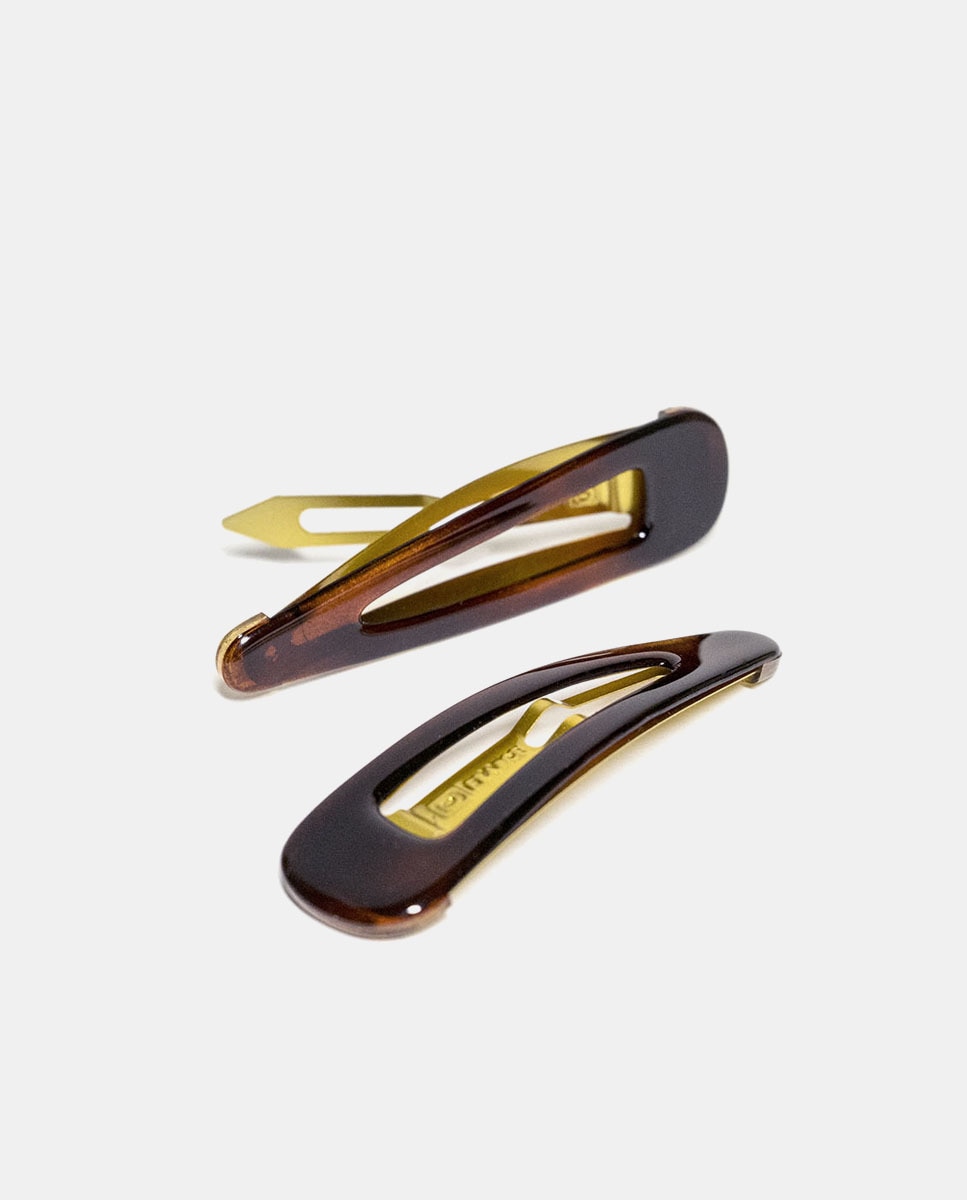 Imagem 0 de Conjunto de Dois Ganchos de Massa - Castanho