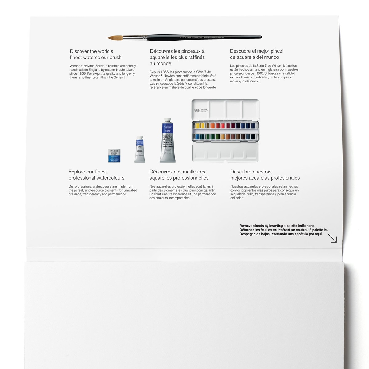 Bloc Acuarela Grano Satinado 300 Gramos 31x41 Winsor&Newton 2