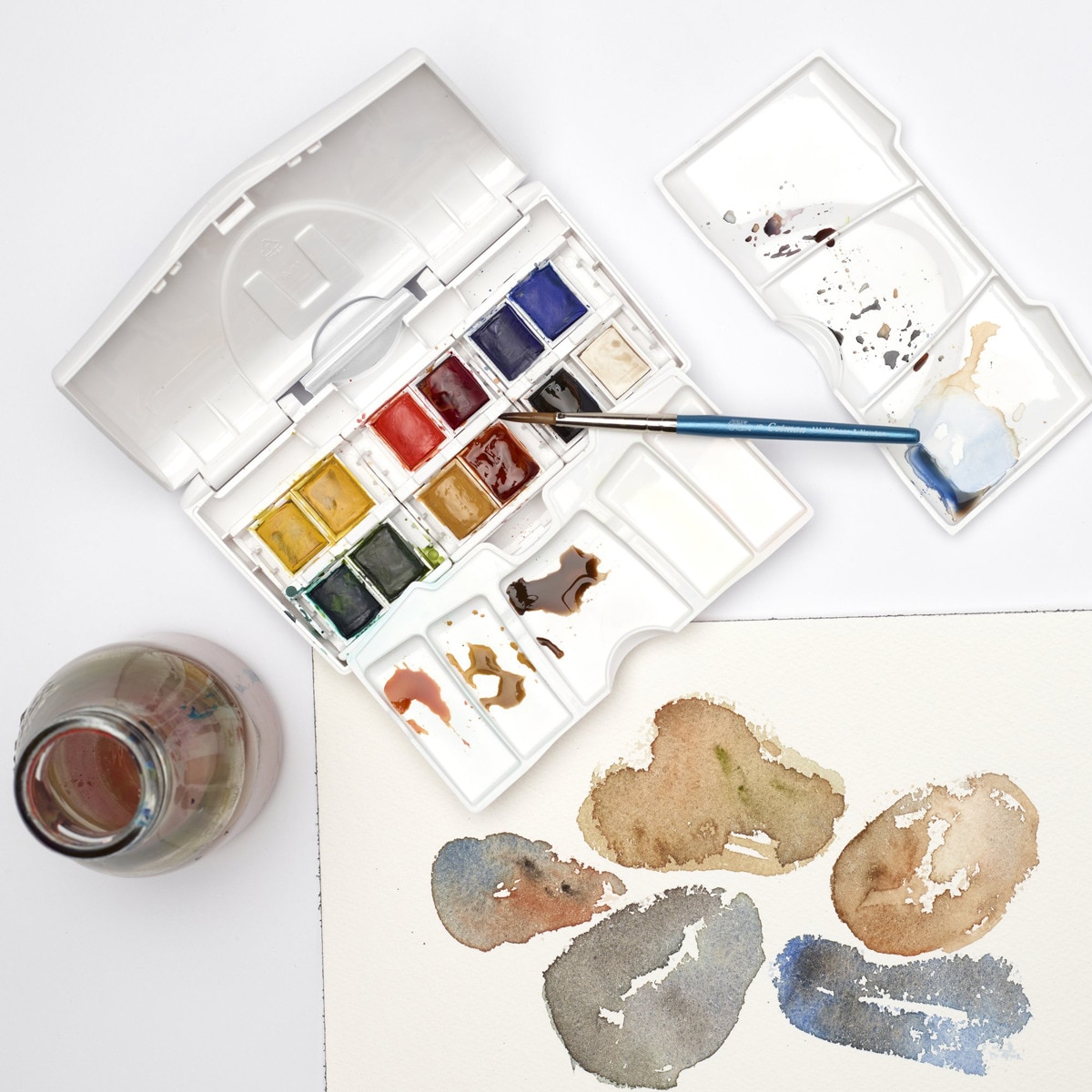 Set 12 Pastillas Acuarelas Medias de Bolsillo Winsor & Newton Multicolor 6