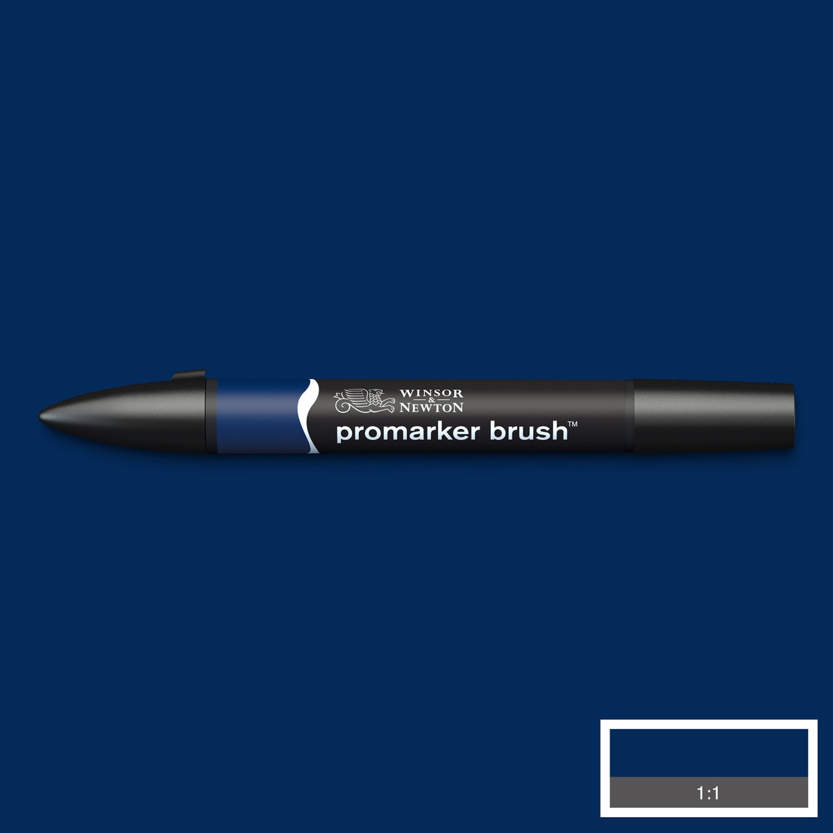 Rotulador BrushMarker con Punta Pincel Winsor & Newton Indigo Blue (V234) 2